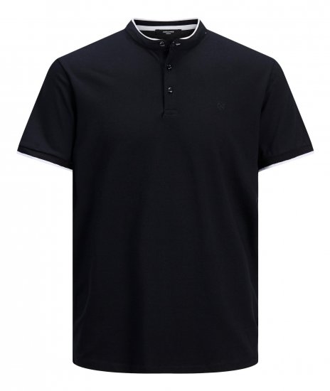 Jack & Jones Blastretch Polo S/S Navy - Marškinėliai - Marškinėliai - 2XL-14XL