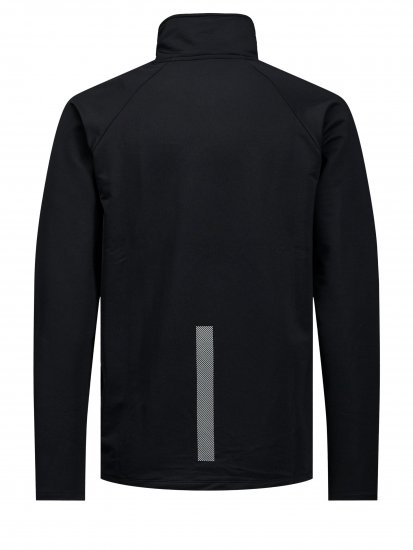 Jack & Jones Running Half Zip Sweat Black - Megztiniai ir džemperiai - Megztiniai ir Džemperiai - 2XL-14XL