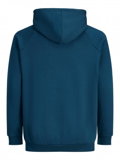 Jack & Jones Booster Hoodie Blue - Megztiniai ir džemperiai - Megztiniai ir Džemperiai - 2XL-14XL