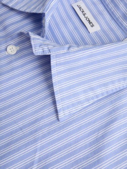 Jack & Jones Cody Poplin Long Sleeve Shirt Windsurfer - Marškiniai - Marškiniai - 2XL-8XL