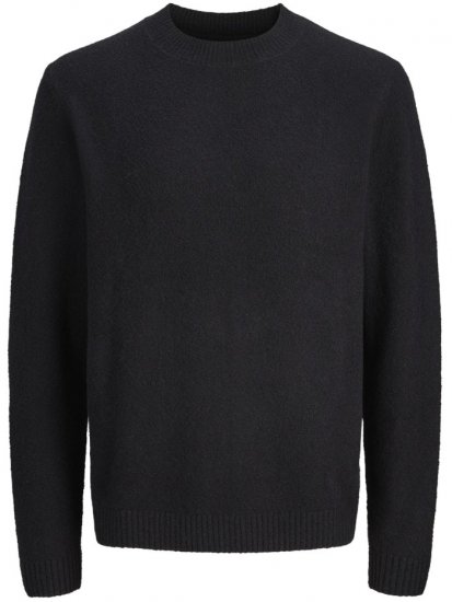 Jack & Jones Maverick Crew Neck Knitted Sweater Black - Megztiniai ir džemperiai - Megztiniai ir Džemperiai - 2XL-14XL