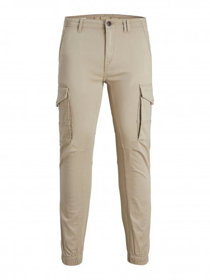 Jack & Jones JPSTPAUL Cuffed Cargopants Sand - Džinsai ir kelnės - Džinsai ir Kelnės - W40-W70
