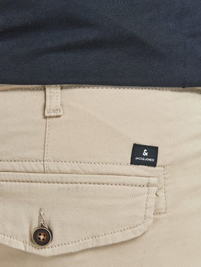 Jack & Jones JPSTPAUL Cuffed Cargopants Sand - Džinsai ir kelnės - Džinsai ir Kelnės - W40-W70