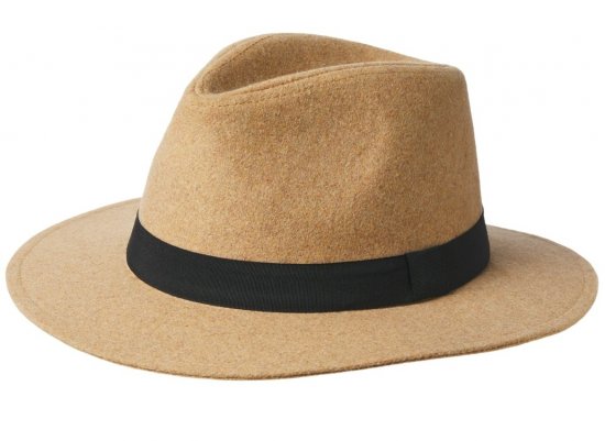 Jack & Jones Medo Fedora Hat Camel - Aksesuarai - 