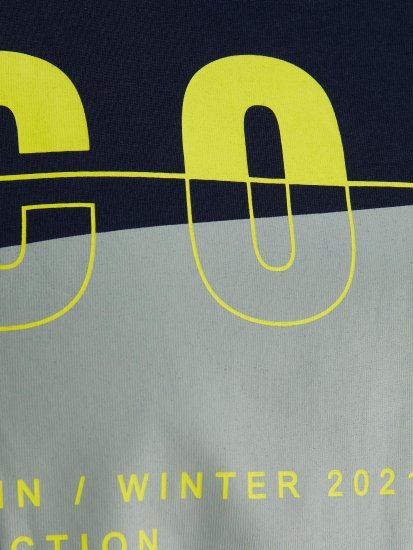 Jack & Jones JCOBOOSTER TEE Navy - Marškinėliai - Marškinėliai - 2XL-14XL