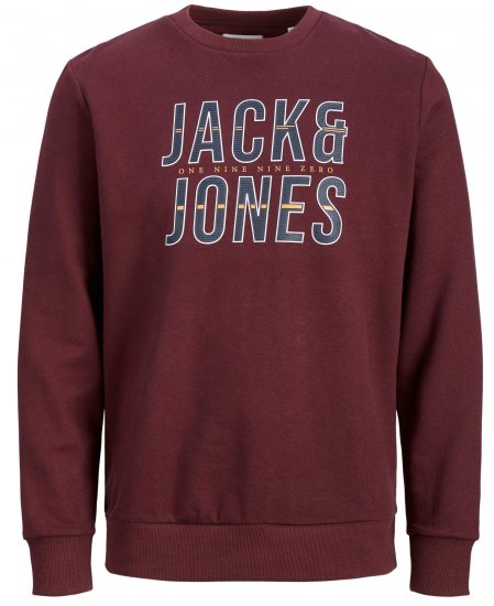 Jack & Jones JJXILO Sweat Port Royale - Megztiniai ir džemperiai - Megztiniai ir Džemperiai - 2XL-14XL