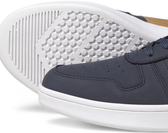 Jack & Jones Dang Faux Nubuck Combo Sneakers Navy Blazer - Vyriški batai 40-52 - 