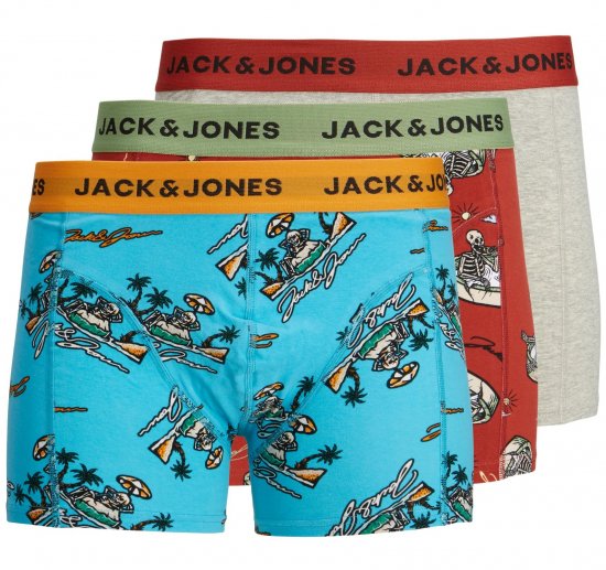 Jack & Jones JACJAXON Boxers 3-pack - Apatinis trikotažas ir plaukimo apranga - Apatinis trikotažas - 2XL-8XL