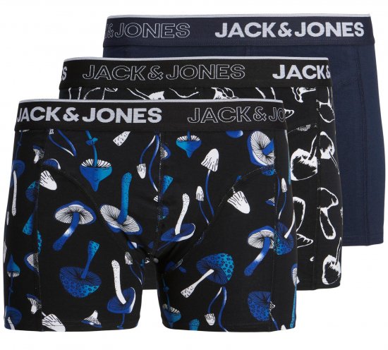 Jack & Jones JACMUSHROOM Boxers 3-pack - Apatinis trikotažas ir plaukimo apranga - Apatinis trikotažas - 2XL-8XL