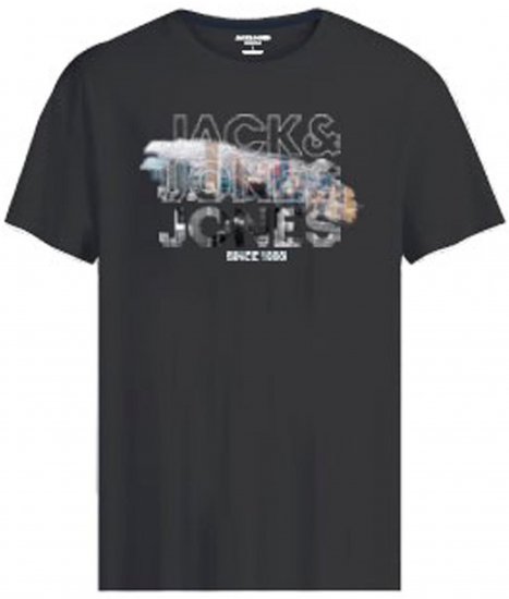 Jack & Jones JCOBOOSTER T-Shirt Black - Marškinėliai - Marškinėliai - 2XL-14XL