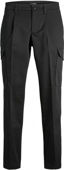 Jack & Jones JPSTBILL JJCLEAN TAPERED CARGO TROUSERS Black - Džinsai ir kelnės - Džinsai ir Kelnės - W40-W70