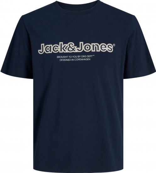 Jack & Jones JORLAKEWOOD BRANDING T-SHIRT - Marškinėliai - Marškinėliai - 2XL-14XL