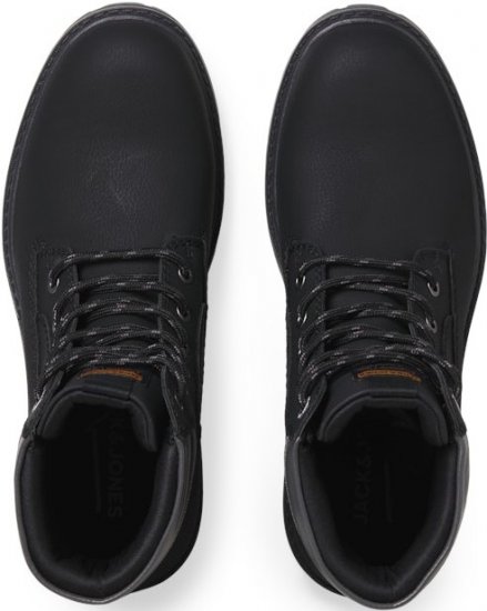 Jack & Jones FINIUS Lace-Up Boots Black - Vyriški batai 40-52 - 