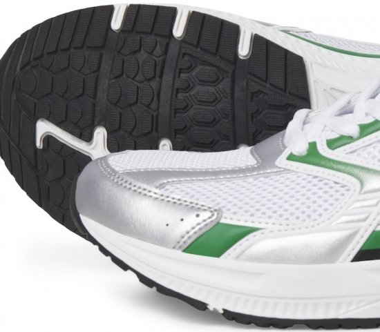 Jack & Jones Tokyo Sneakers Bright White/Green - Vyriški batai 40-52 - 