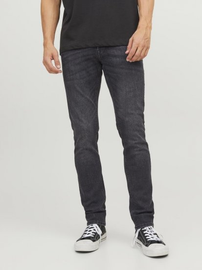 Jack & Jones JJILIAM JJORIGINAL SQ 270 Jeans Black Denim - Džinsai ir kelnės - Džinsai ir Kelnės - W40-W70