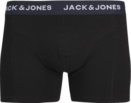 Jack & Jones JACARON Trunks 3-Pack Black - Apatinis trikotažas ir plaukimo apranga - Apatinis trikotažas - 2XL-8XL