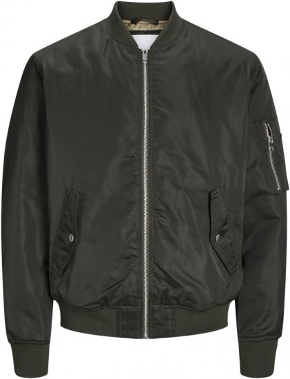 Jack & Jones OCEAN Bomber Jacket Black - Didelės vyriškos striukės - Didelės vyriškos striukės