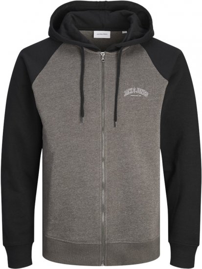 Jack & Jones Ricky Hoodie Black - Megztiniai ir džemperiai - Megztiniai ir Džemperiai - 2XL-14XL