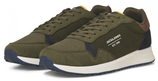 Jack & Jones Beech Combo Sneakers Green - Vyriški batai 40-52 - 