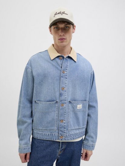 Jack & Jones Base Corduroy Cap Antique White - Aksesuarai - 