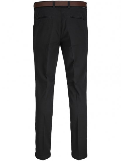 Jack & Jones Marco Franco Chino With Belt Black - Džinsai ir kelnės - Džinsai ir Kelnės - W40-W70
