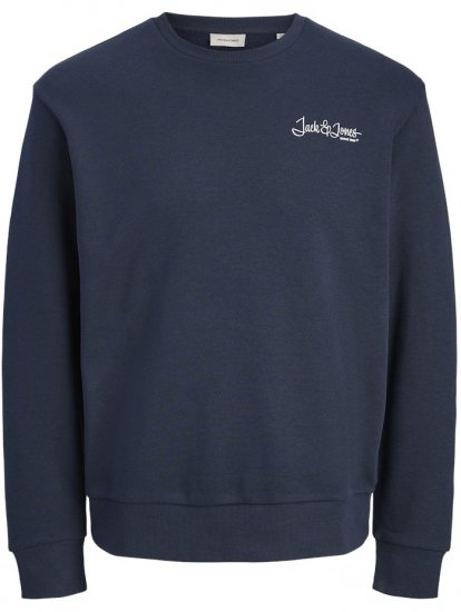 Jack & Jones Yuki Back Print Crew Neck Sweatshirt Sky Captain - Megztiniai ir džemperiai - Megztiniai ir Džemperiai - 2XL-14XL