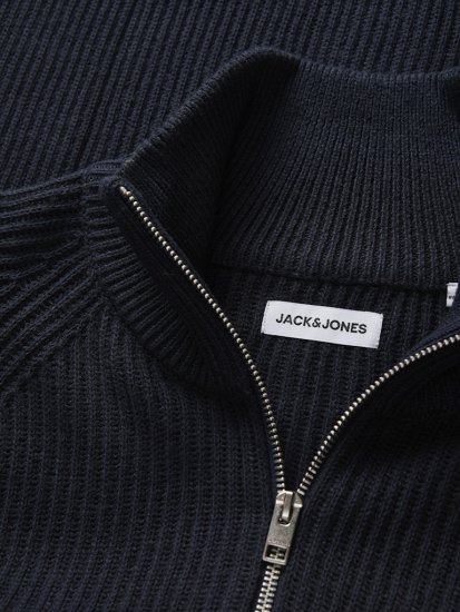 Jack & Jones Pannel Zip Knit Cardigan Sky Captain - Megztiniai ir džemperiai - Megztiniai ir Džemperiai - 2XL-14XL