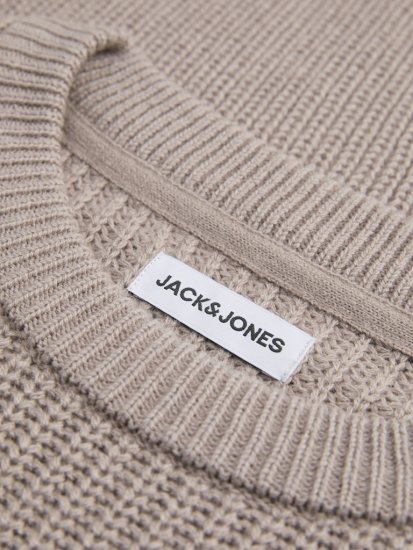 Jack & Jones Kaito Knit Crew Neck Pullover Atmosphere - Megztiniai ir džemperiai - Megztiniai ir Džemperiai - 2XL-14XL