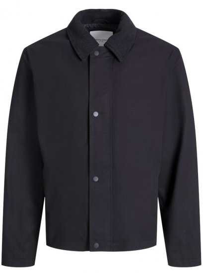 Jack & Jones Grady Worker Jacket Black - Didelės vyriškos striukės - Didelės vyriškos striukės
