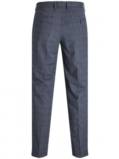 Jack & Jones Harry Pedro Formal Check Trousers Dark Navy - Džinsai ir kelnės - Džinsai ir Kelnės - W40-W70