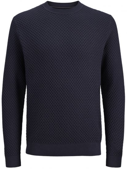 Jack & Jones Barkley Crew Neck Knitted Sweater Night Sky - Megztiniai ir džemperiai - Megztiniai ir Džemperiai - 2XL-14XL
