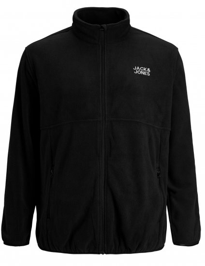Jack & Jones Hype Fleece Black - Didelės vyriškos striukės - Didelės vyriškos striukės