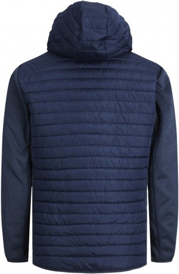 Jack & Jones MULTI QUILTED SET-IN Sleeves Jacket Navy Blazer - Didelės vyriškos striukės - Didelės vyriškos striukės