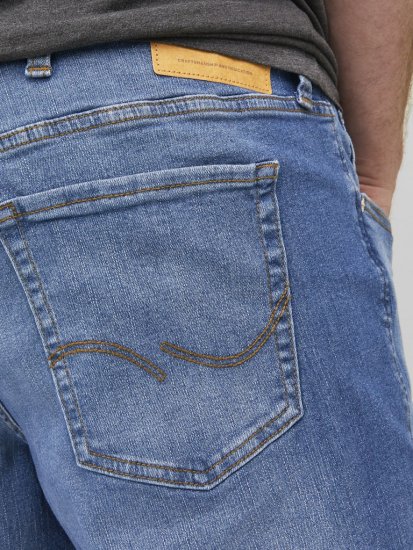 Jack & Jones MIKE ORIGINAL SQ 223 Jeans Blue Denim - Džinsai ir kelnės - Džinsai ir Kelnės - W40-W70
