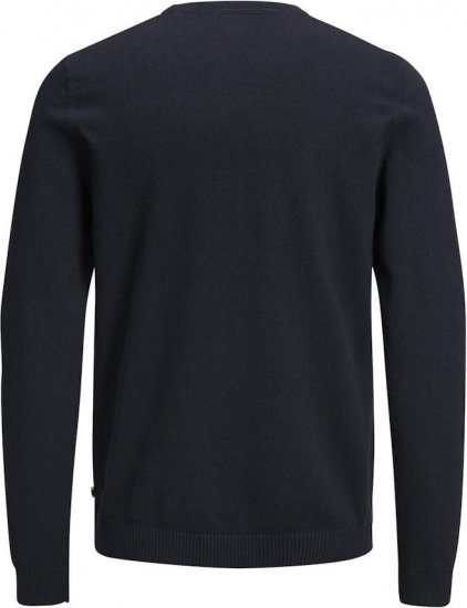 Jack & Jones BASIC Knitted Sweater Navy Blazer - Megztiniai ir džemperiai - Megztiniai ir Džemperiai - 2XL-14XL