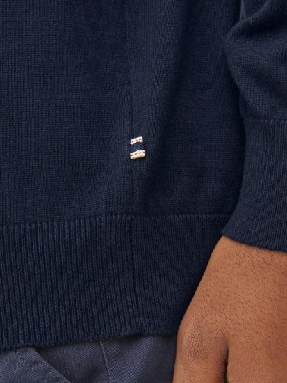 Jack & Jones BASIC Knitted Sweater Navy Blazer - Megztiniai ir džemperiai - Megztiniai ir Džemperiai - 2XL-14XL