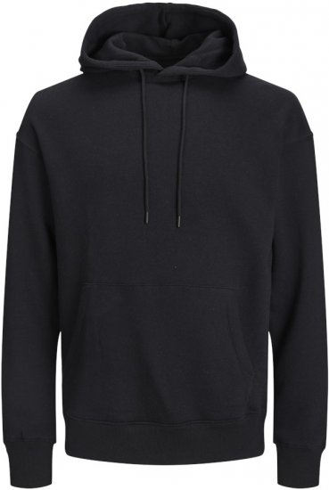 Jack & Jones BRADLEY Hoodie Black - Megztiniai ir džemperiai - Megztiniai ir Džemperiai - 2XL-14XL