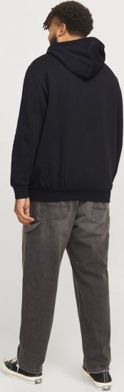 Jack & Jones CORP LOGO PLAY 5 Print Hoodie Black - Megztiniai ir džemperiai - Megztiniai ir Džemperiai - 2XL-14XL