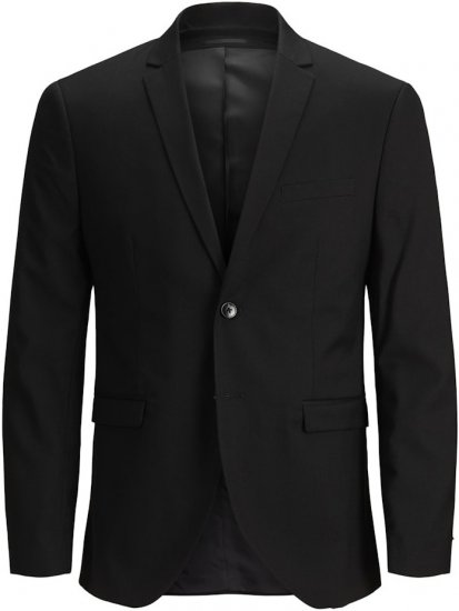 Jack & Jones FRANCO Blazer Black - Kostiumai ir švarkai - Didelio dydžio kostiumai ir švarkai