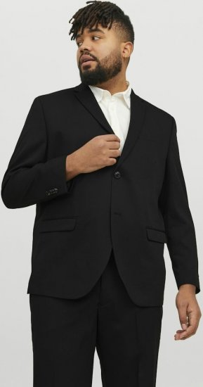 Jack & Jones FRANCO Blazer Black - Kostiumai ir švarkai - Didelio dydžio kostiumai ir švarkai