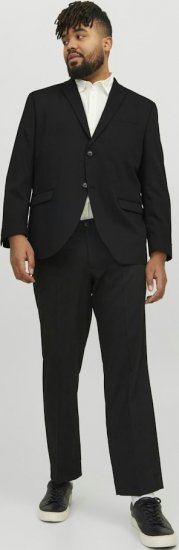 Jack & Jones FRANCO Blazer Black - Kostiumai ir švarkai - Didelio dydžio kostiumai ir švarkai