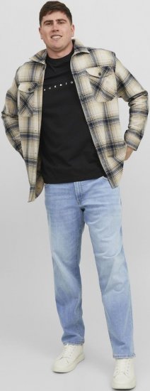 Jack & Jones MIKE JORIGINAL SQ 330 Jeans Blue Denim - Džinsai ir kelnės - Džinsai ir Kelnės - W40-W70