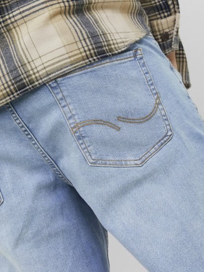 Jack & Jones MIKE JORIGINAL SQ 330 Jeans Blue Denim - Džinsai ir kelnės - Džinsai ir Kelnės - W40-W70