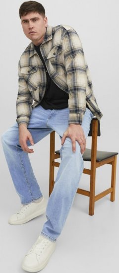 Jack & Jones MIKE JORIGINAL SQ 330 Jeans Blue Denim - Džinsai ir kelnės - Džinsai ir Kelnės - W40-W70