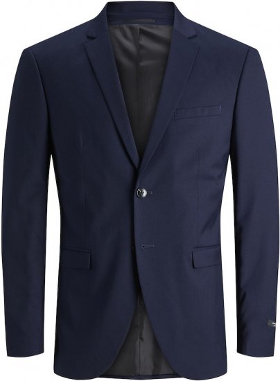 Jack & Jones FRANCO Blazer Dark Navy - Kostiumai ir švarkai - Didelio dydžio kostiumai ir švarkai