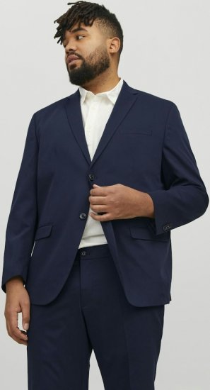 Jack & Jones FRANCO Blazer Dark Navy - Kostiumai ir švarkai - Didelio dydžio kostiumai ir švarkai
