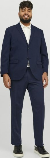 Jack & Jones FRANCO Blazer Dark Navy - Kostiumai ir švarkai - Didelio dydžio kostiumai ir švarkai