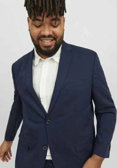 Jack & Jones FRANCO Blazer Dark Navy - Kostiumai ir švarkai - Didelio dydžio kostiumai ir švarkai