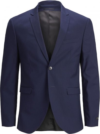 Jack & Jones FRANCO Blazer Medieval Blue - Kostiumai ir švarkai - Didelio dydžio kostiumai ir švarkai