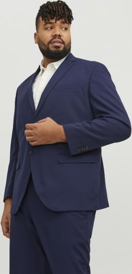 Jack & Jones FRANCO Blazer Medieval Blue - Kostiumai ir švarkai - Didelio dydžio kostiumai ir švarkai